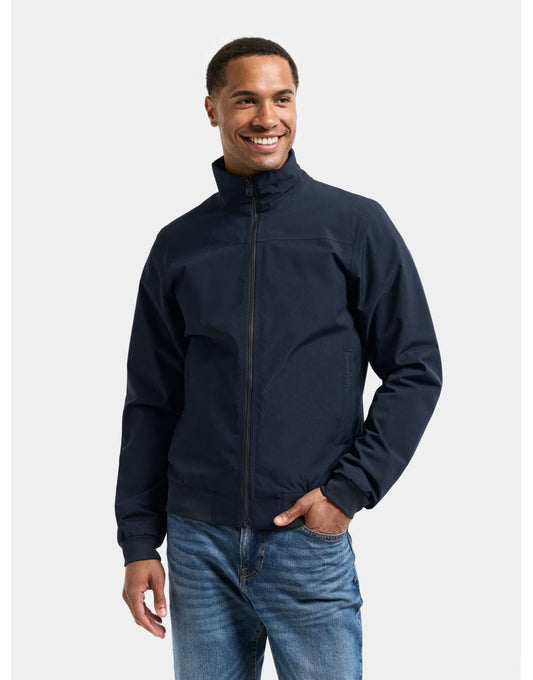 Young Ideas/Henmores - Alvin 5 Short Waterproof Jacket No Hood - 999 Dark Night Blue - M
