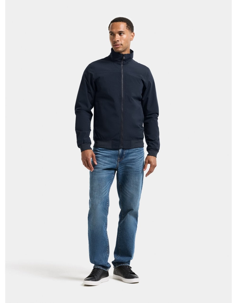 Young Ideas/Henmores - Alvin 5 Short Waterproof Jacket No Hood - 999 Dark Night Blue - M