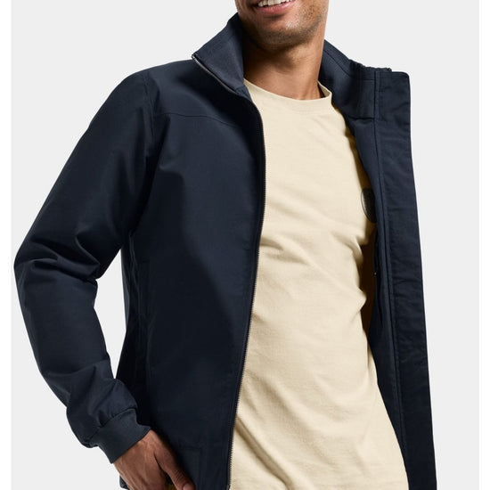 Young Ideas/Henmores - Alvin 5 Short Waterproof Jacket No Hood - 999 Dark Night Blue - M