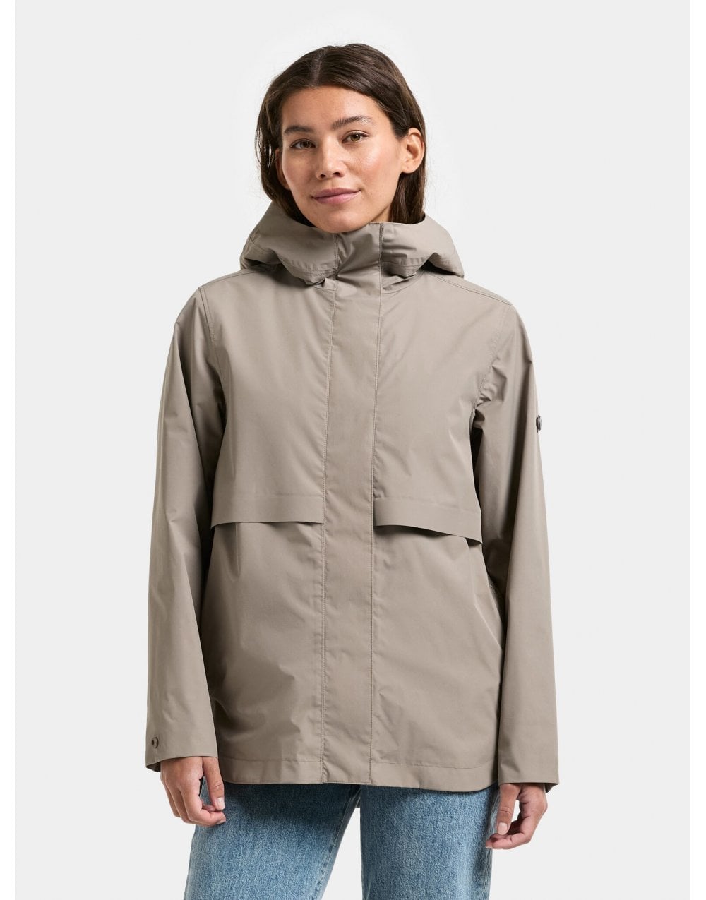 Young Ideas/Henmores - Elsa Short Waterproof Jacket - F04 AshBrown - 8