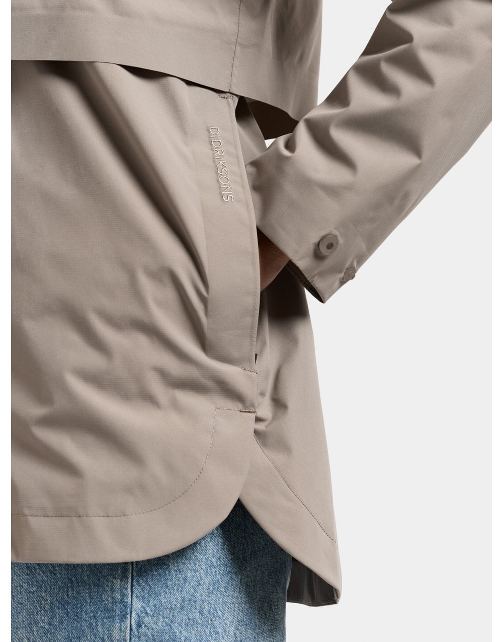 Young Ideas/Henmores - Elsa Short Waterproof Jacket - F04 AshBrown - 8