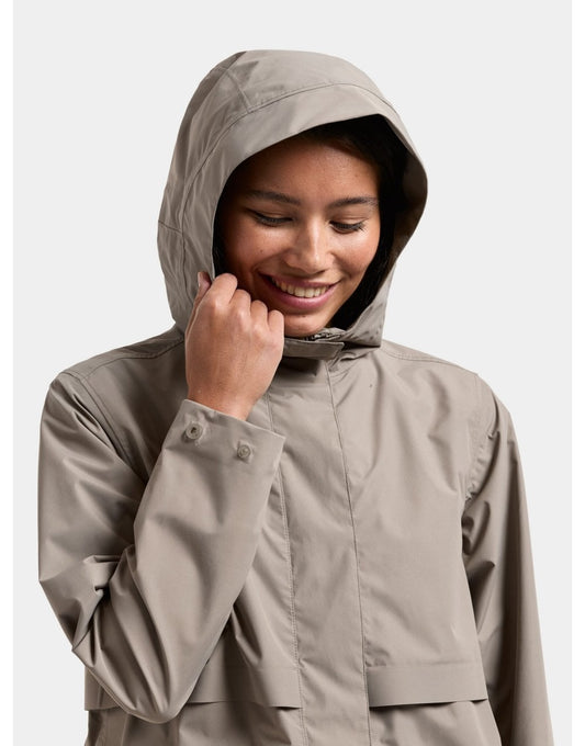 Young Ideas/Henmores - Elsa Short Waterproof Jacket - F04 AshBrown - 8