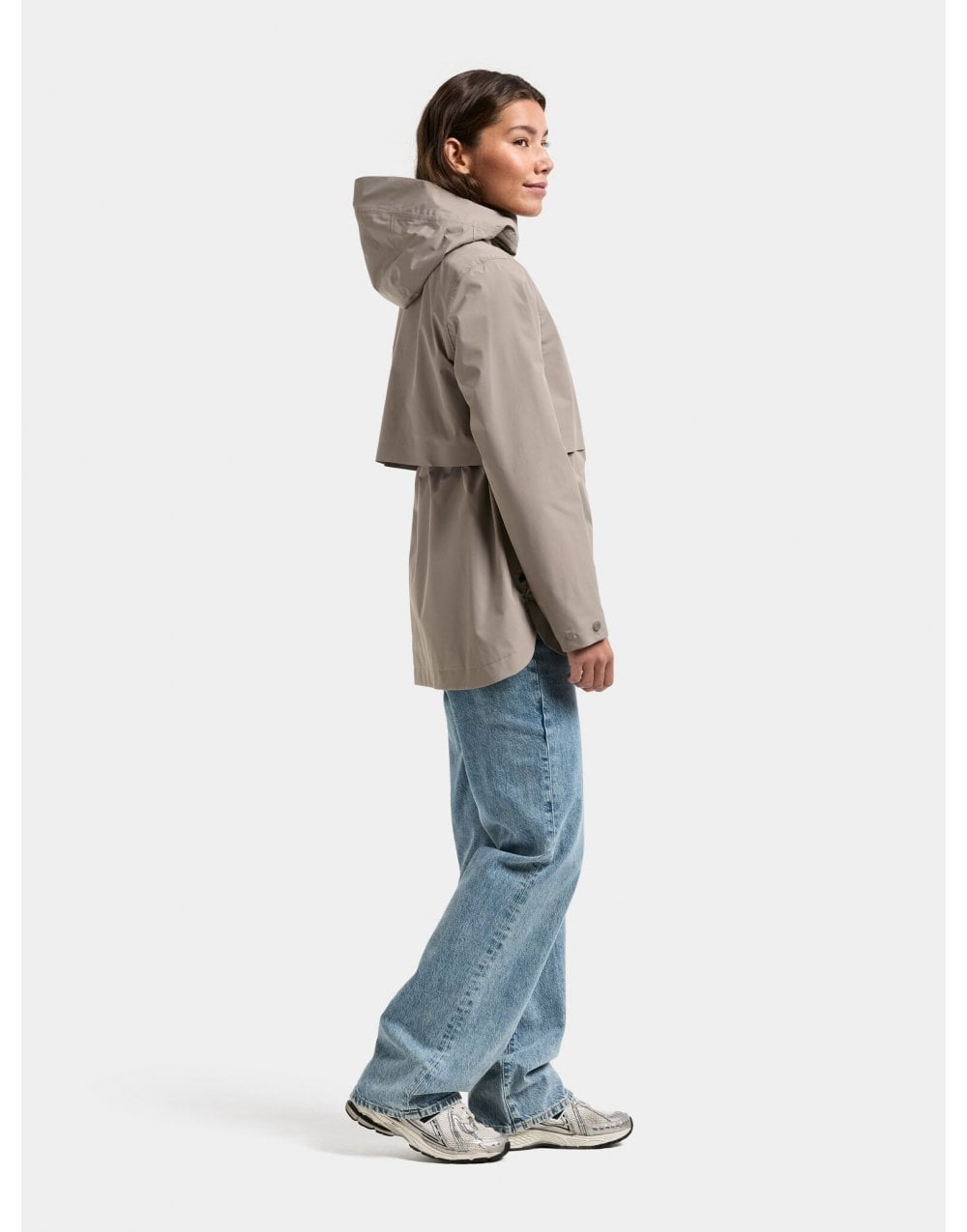 Young Ideas/Henmores - Elsa Short Waterproof Jacket - F04 AshBrown - 8