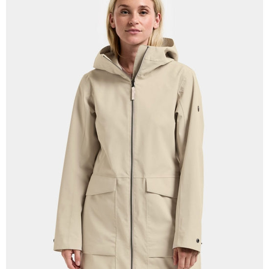 Young Ideas/Henmores - Folka 8 Figure Shaped Waterproof Coat - 569 Clay Beige - 8