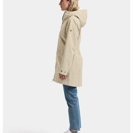 Young Ideas/Henmores - Folka 8 Figure Shaped Waterproof Coat - 569 Clay Beige - 8