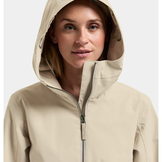 Young Ideas/Henmores - Folka 8 Figure Shaped Waterproof Coat - 569 Clay Beige - 8