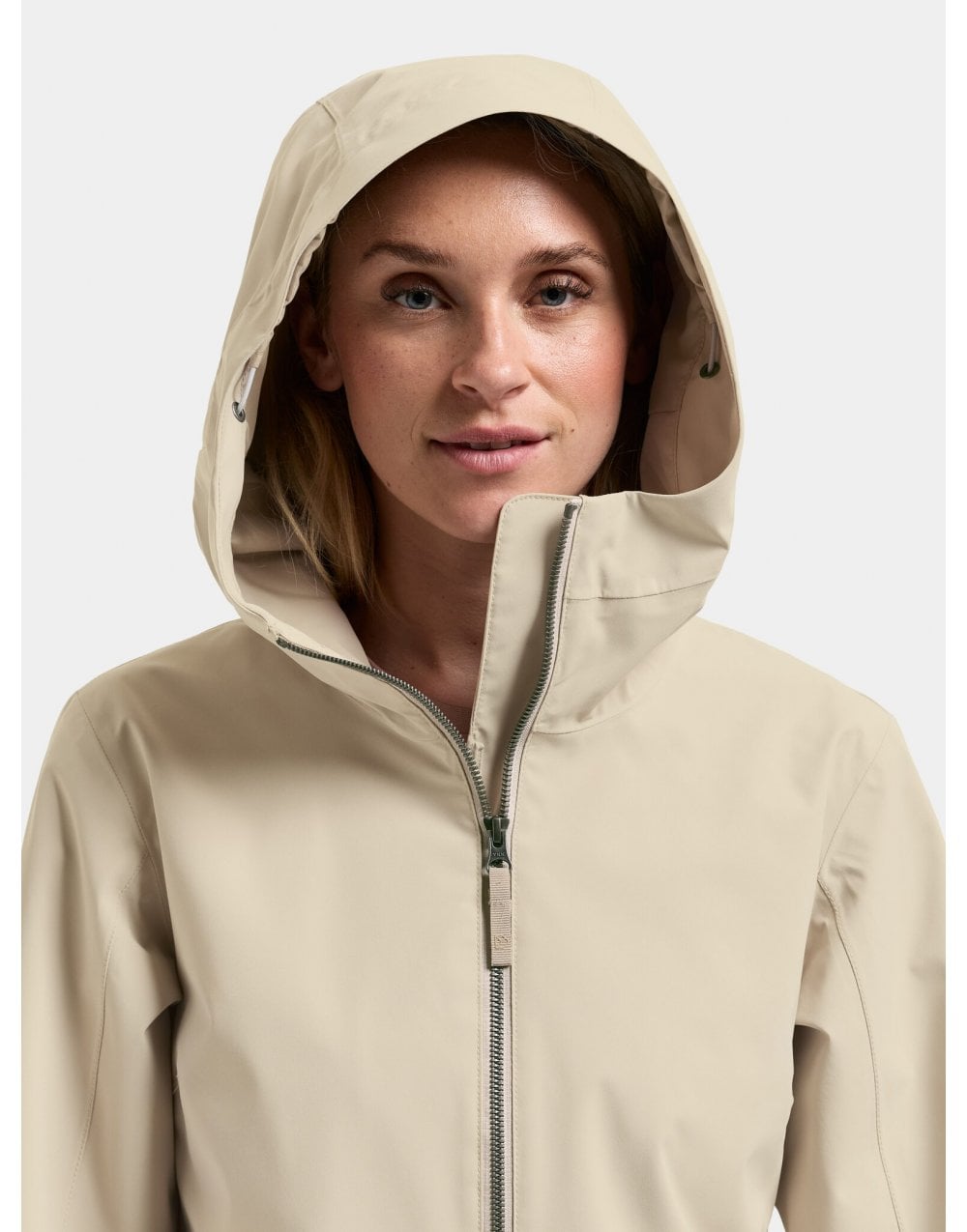 Young Ideas/Henmores - Folka 8 Figure Shaped Waterproof Coat - 569 Clay Beige - 8