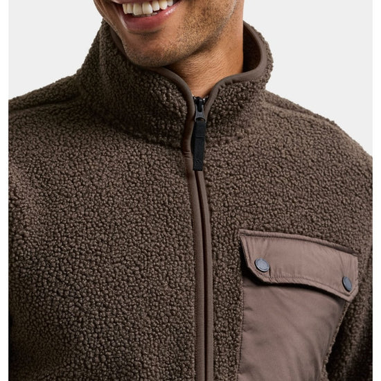 Young Ideas/Henmores - Peter 2 Fullzip Fleece Jacket - F11 Dark Mocha - M