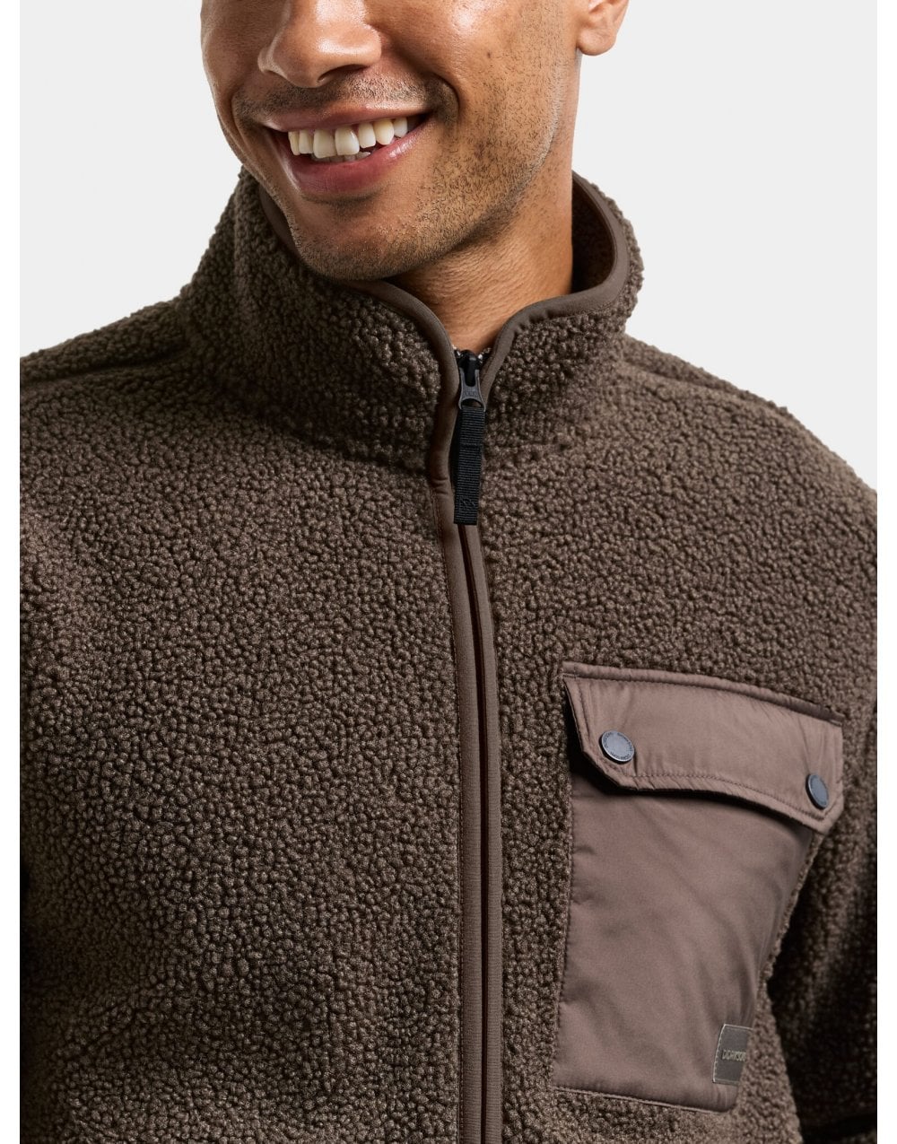 Young Ideas/Henmores - Peter 2 Fullzip Fleece Jacket - F11 Dark Mocha - M