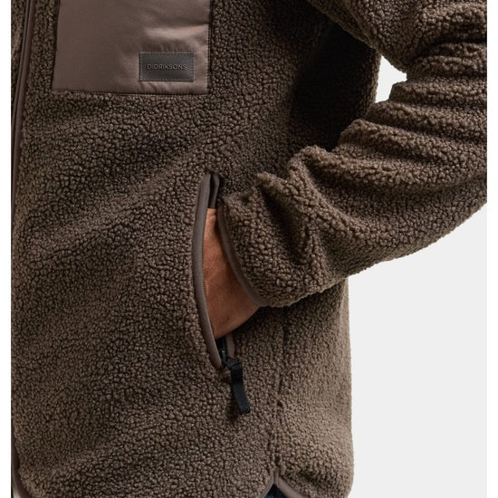Young Ideas/Henmores - Peter 2 Fullzip Fleece Jacket - F11 Dark Mocha - M