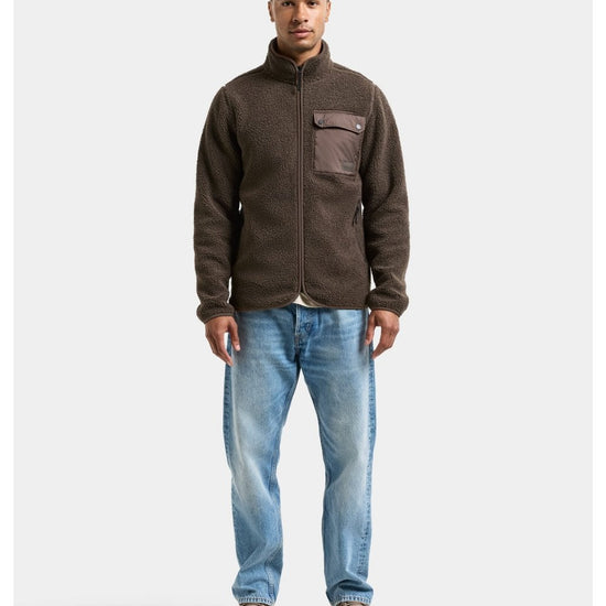 Young Ideas/Henmores - Peter 2 Fullzip Fleece Jacket - F11 Dark Mocha - M