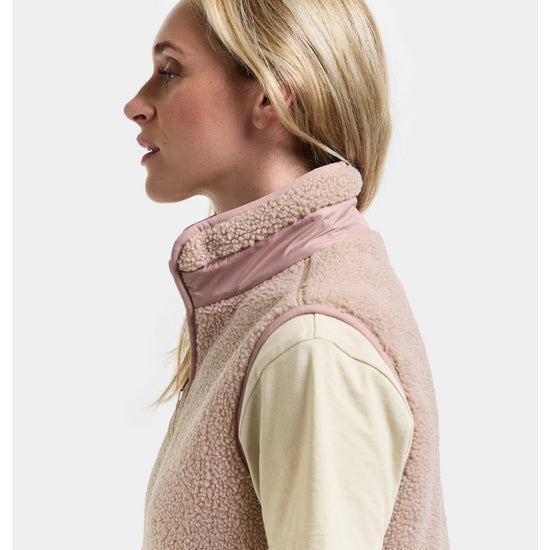Young Ideas/Henmores - Siv Womens Fleece Vest - 569 Clay Beige - 8