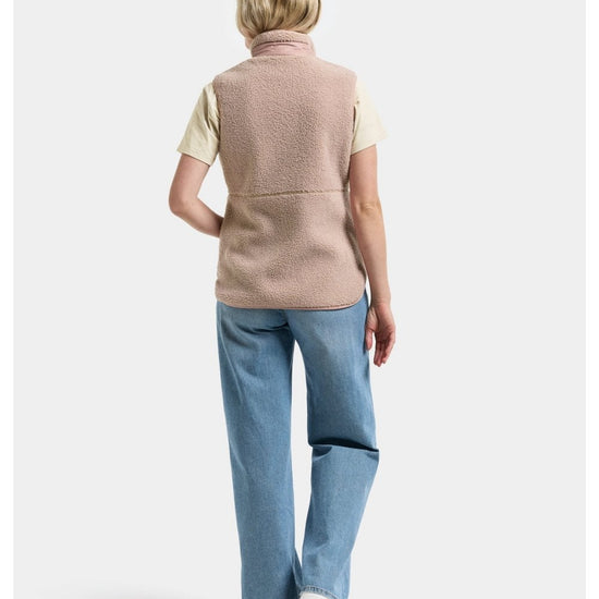 Young Ideas/Henmores - Siv Womens Fleece Vest - 569 Clay Beige - 8