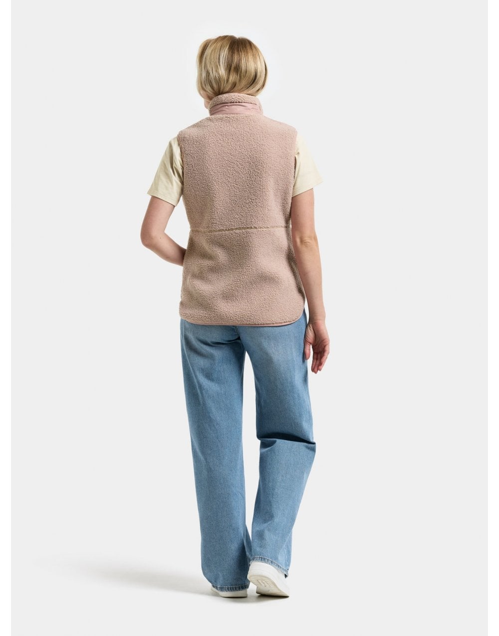 Young Ideas/Henmores - Siv Womens Fleece Vest - 569 Clay Beige - 8