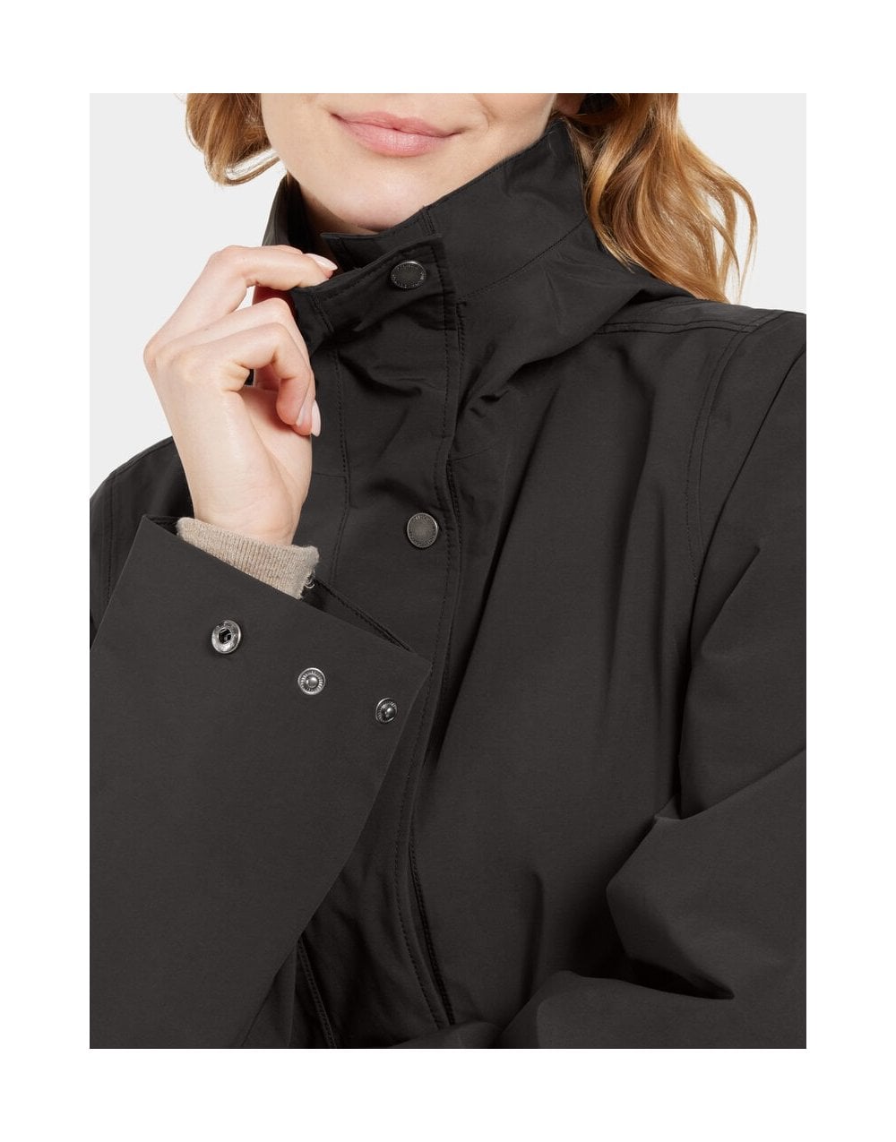 Young Ideas/Henmores - Adria Lightweight Raincoat - Black - 10