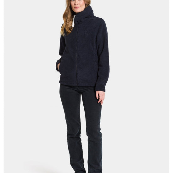 Young Ideas/Henmores - Anniken FZ 2 Hooded Fleece - 999 Dark Night Blue - 10