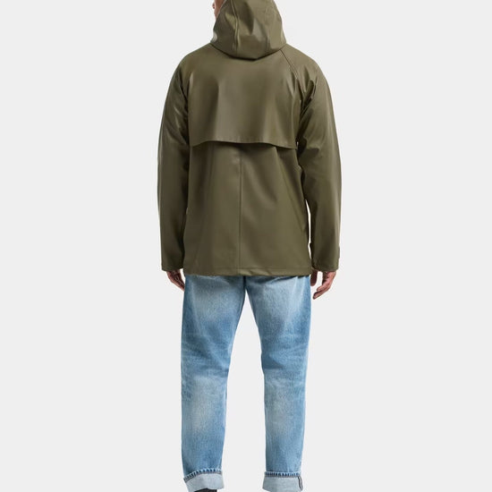 Young Ideas & Henmores -Darwin USX Polyurethane Jacket -384 Fog Green -M