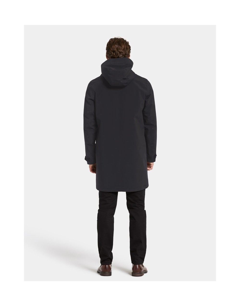 Young Ideas/Henmores - George USX Waterproof Long Parka - Black - M