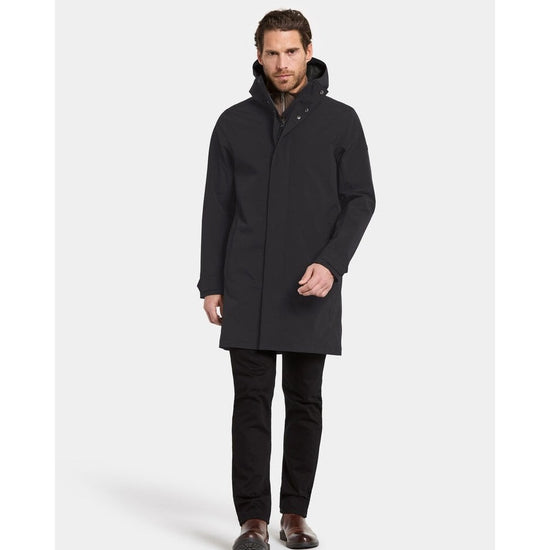 Young Ideas/Henmores - George USX Waterproof Long Parka - Black - M