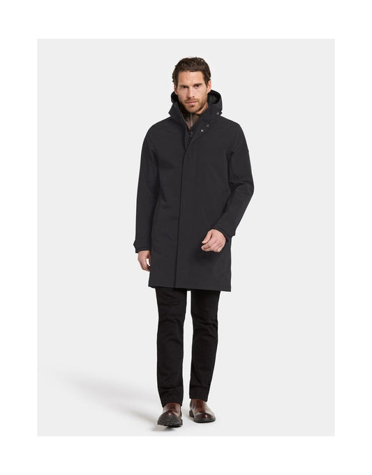 Young Ideas/Henmores - George USX Waterproof Long Parka - Black - M