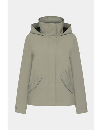 Young Ideas/Henmores - Mabel Short Waterproof Jacket - 383 Mistel Green - 8