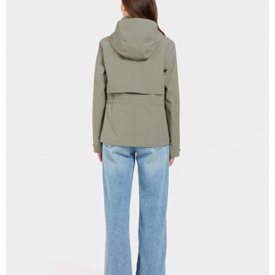 Young Ideas/Henmores - Mabel Short Waterproof Jacket - 383 Mistel Green - 8