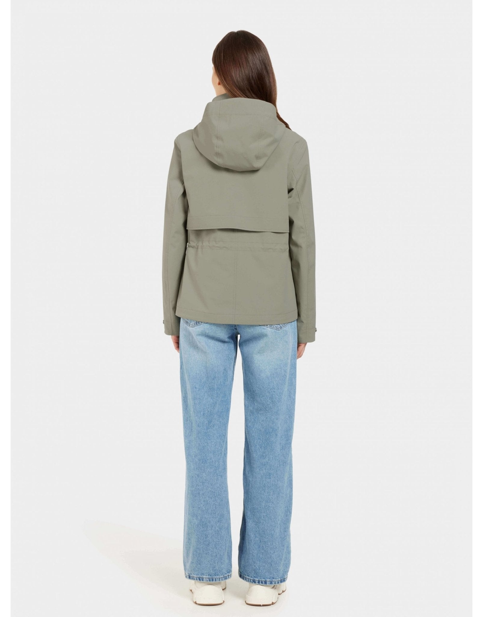 Young Ideas/Henmores - Mabel Short Waterproof Jacket - 383 Mistel Green - 8