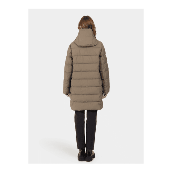 Young Ideas/Henmores - Nella Mid - Length Parka - F08 Walnut - 14