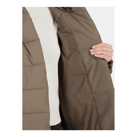 Young Ideas/Henmores - Nella Mid - Length Parka - F08 Walnut - 14
