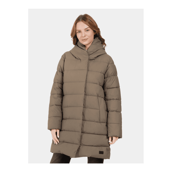 Young Ideas/Henmores - Nella Mid - Length Parka - F08 Walnut - 14