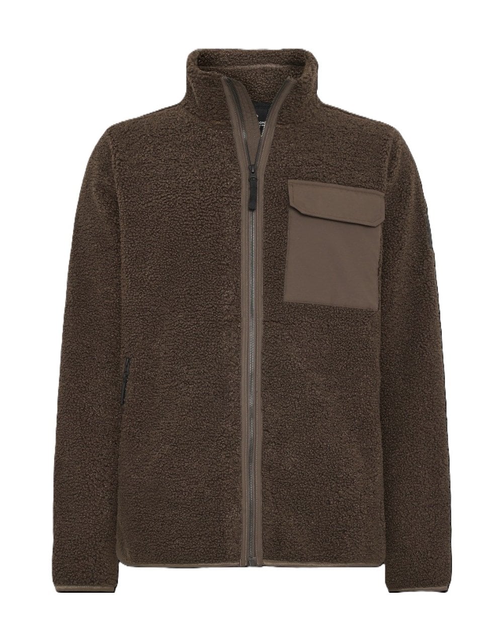 Young Ideas/Henmores - Peter USX Fullzip Fleece Jacket - Brown - M