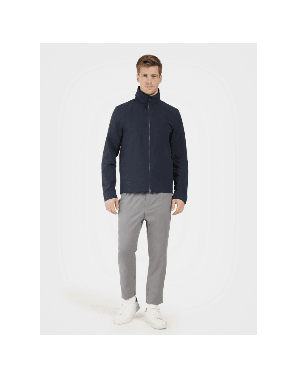 Young Ideas/Henmores - Timothy Short Waterproof Jacket - 999 Dark Night Blue - M