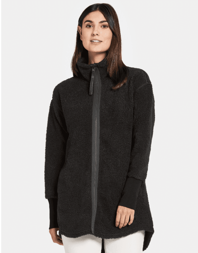 Young Ideas/Henmores - Tola Long Full - Zip Fleece - 060 Black - 10