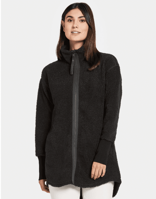 Young Ideas/Henmores - Tola Long Full - Zip Fleece - 060 Black - 10