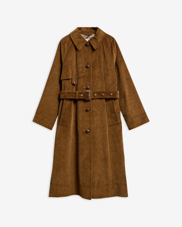 Antonella Cord Trench Casual Jacket