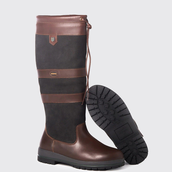 Young Ideas & Henmores -Galway Tall Goretex Regular Boot -Black/Brown -3.5