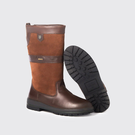 Young Ideas & Henmores -Kildare Leather Boots -Walnut -6