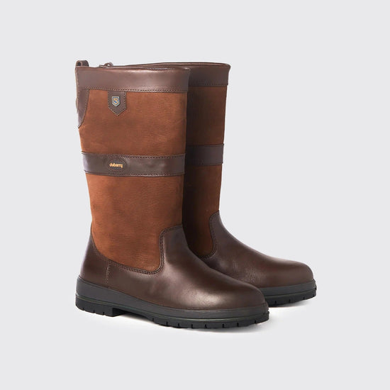 Young Ideas & Henmores -Kildare Leather Boots -Walnut -6
