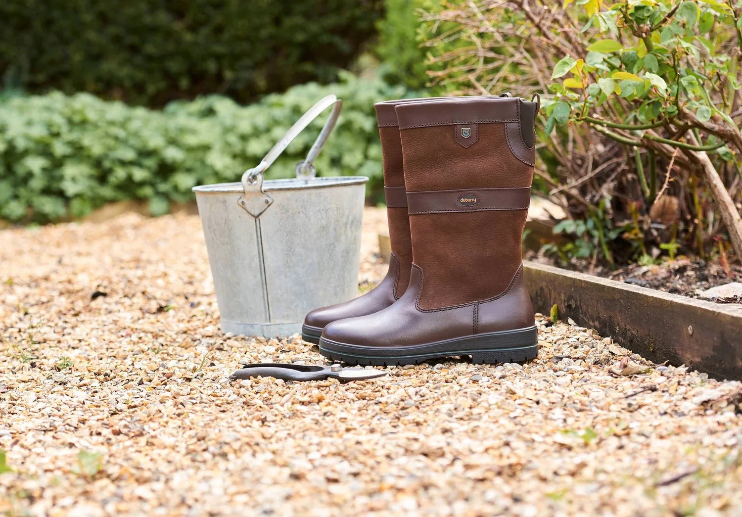 Young Ideas & Henmores -Kildare Leather Boots -Walnut -6