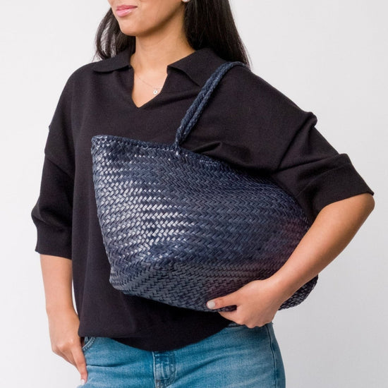 Young Ideas/Henmores - Amora Tote Bag - Dark Blue - OS