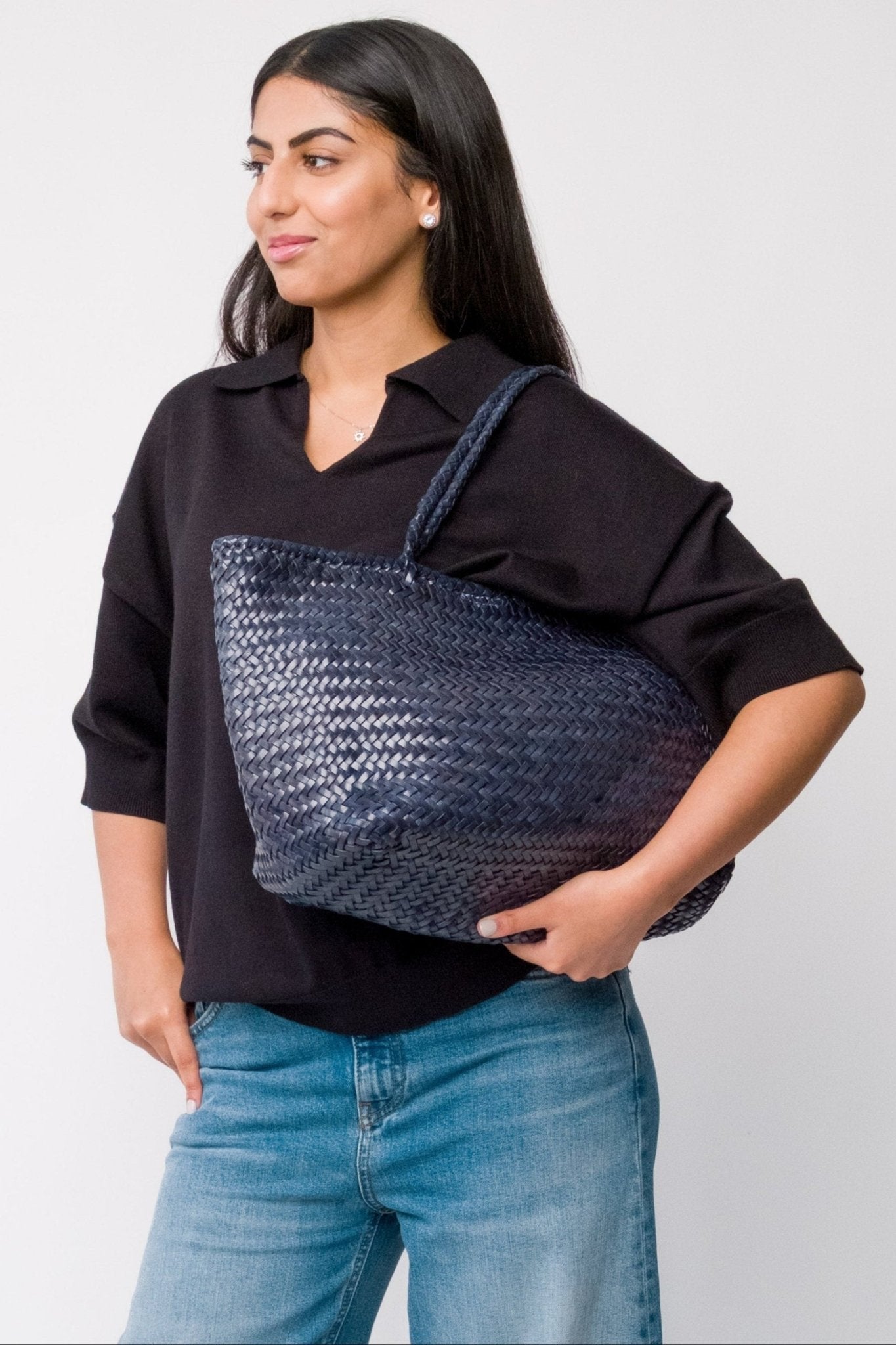 Young Ideas/Henmores - Amora Tote Bag - Dark Blue - OS