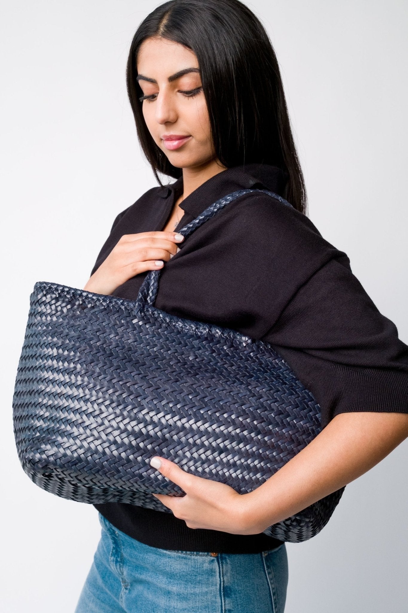 Young Ideas/Henmores - Amora Tote Bag - Dark Blue - OS