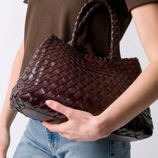 Young Ideas/Henmores - Selina Short Handles Handbag - Espresso - OS