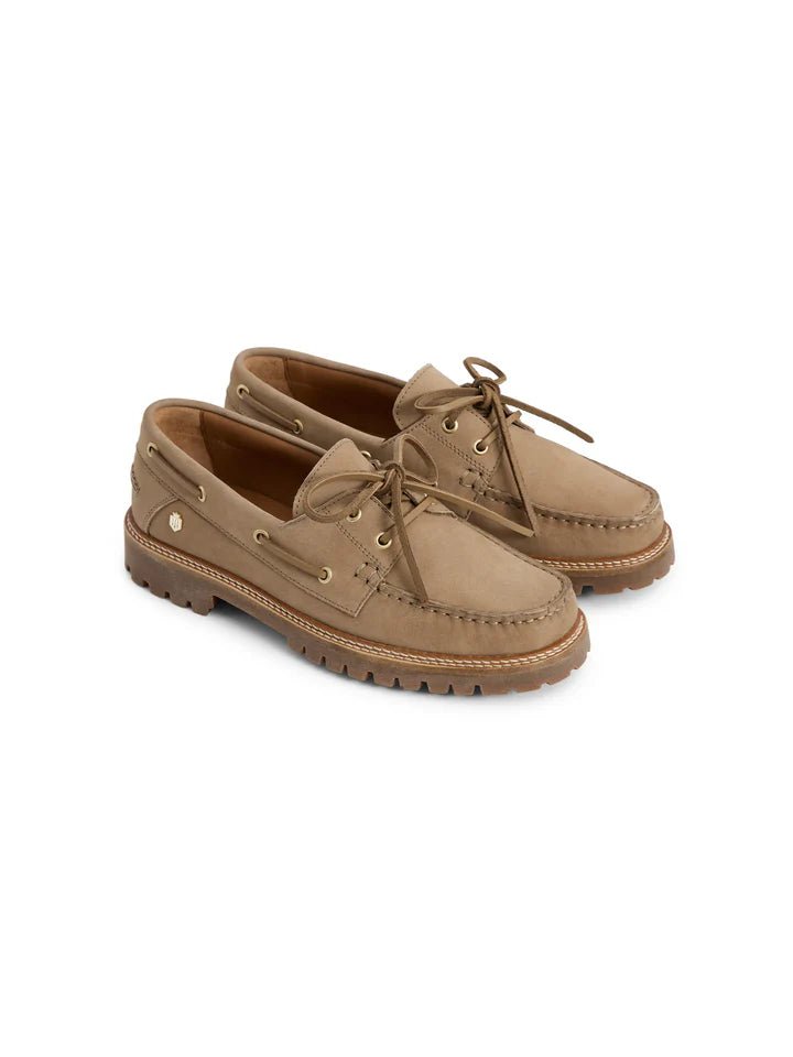 Young Ideas/Henmores - Aldeburgh Deck Shoe - Fawn - 4