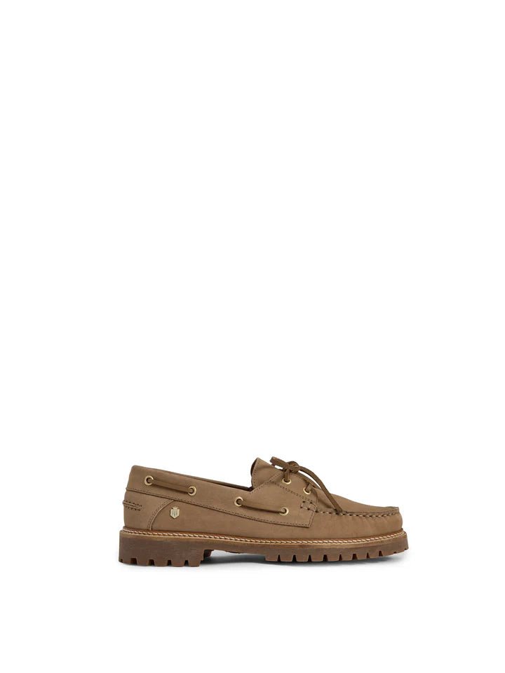 Young Ideas/Henmores - Aldeburgh Deck Shoe - Fawn - 4