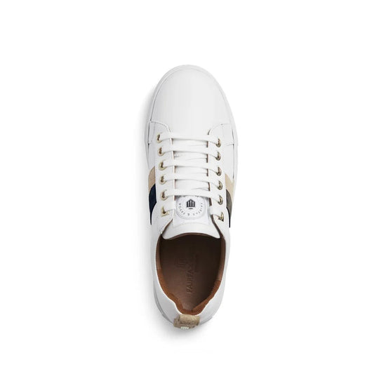 Young Ideas & Henmores - Alexandra Leather Trainer - Neutral Tri - Colour - 4