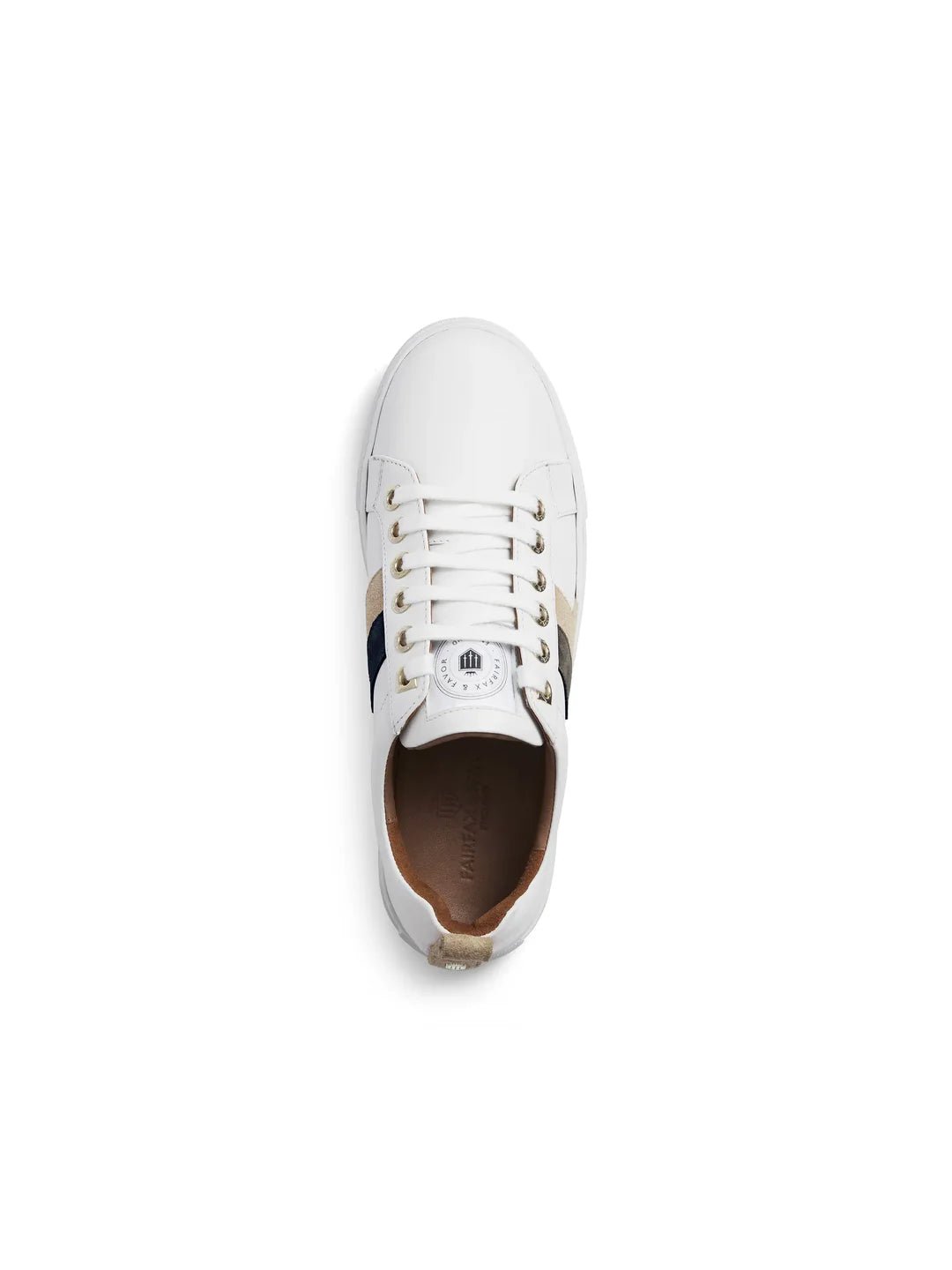 Young Ideas & Henmores - Alexandra Leather Trainer - Neutral Tri - Colour - 4