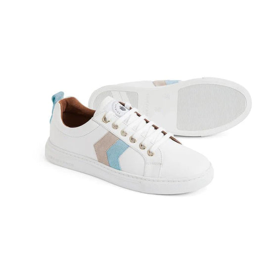 Young Ideas & Henmores - Alexandra Leather Trainer - Neutral Tri - Colour - 4