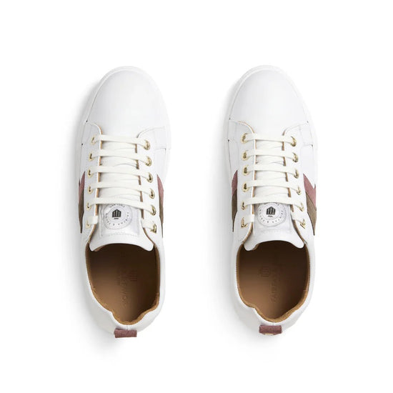 Young Ideas & Henmores - Alexandra Leather Trainer - Neutral Tri - Colour - 4