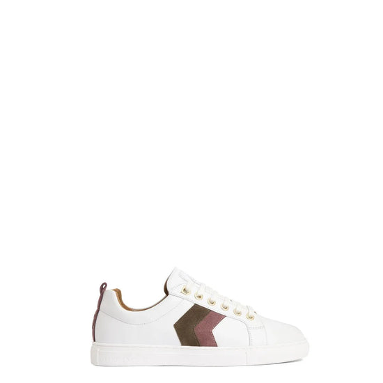 Young Ideas & Henmores - Alexandra Leather Trainer - Heather/Fog - 4